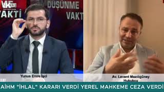 quotAİHM KARARINA RAĞMEN CEZA VERİLDİ BUNUN KARŞILIĞI OLACAKTIRquot LEVENT MAZILIGÜNEY TV 5TE KONUŞTU [upl. by Kissiah]