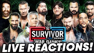 WWE Survivor Series 2023 LIVE REACTIONS  WrestleTalk [upl. by Ellennej]