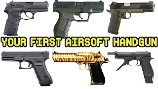 Beginners Guide on How to Buy Your First Airsoft Hand Gun [upl. by Lyckman]