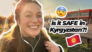 My FIRST Impressions of KYRGYZSTAN 🇰🇬  Bishkek Travel Vlog [upl. by Leilah]