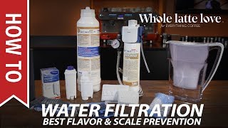 Water Filtration for Best Coffee amp Espresso Flavor and Equipment Protection [upl. by Ilowell879]