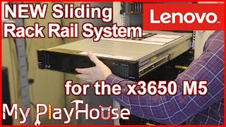 Sliding Rack Rail Installation Guidelines for Lenovo x3650 M5  783 [upl. by Hayden517]