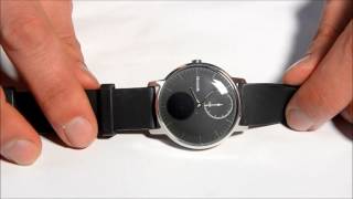 Withings Steel HR  Smartwatchde Unboxing DEUTSCH [upl. by Cosette327]