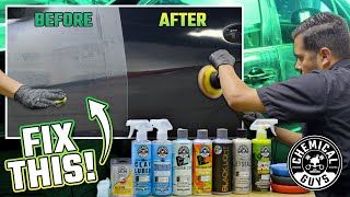 How To Completely Correct Contaminated and Scratched Paint With A Two Step Polish  Chemical Guys [upl. by Ann]