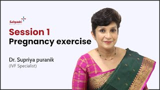 Workout During Pregnancy first Trimester  Yoga During Pregnancy at Home  Dr Supriya Puranik [upl. by Eniortna]