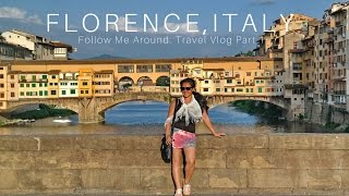 Things To Do In Florence Italy Travel Vlog Walking Tour Follow Me Around PARIS CHIC STYLE [upl. by Phylis]