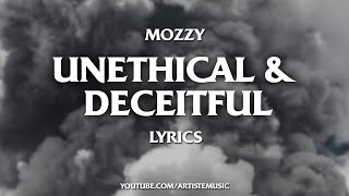 Mozzy  Unethical amp Deceitful Lyrics Video [upl. by Vachell]