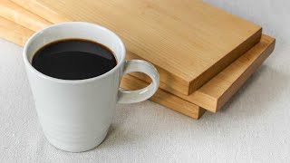 Make a Wood Stain with Coffee only 2 Ingredients [upl. by Erica224]