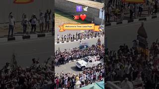 Thousands of people greet Pope Francis as he arrives in TimorLeste [upl. by Taddeo273]