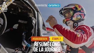 Le résumé de lÉtape 7 présenté par Aramco  Dakar2024 [upl. by Asilam]