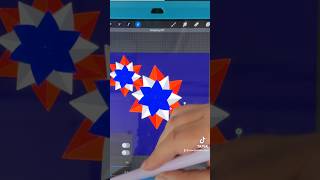 Using isometric feature in procreate to make digital art designs [upl. by Callista]