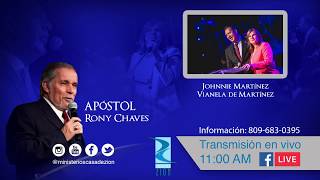 Autoridad Dominio y Llamado  Apóstol Rony Chaves  Casa de Zion [upl. by Eannyl249]