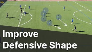 An Amazing Drill To Work On Defensive Shape [upl. by Kcam]