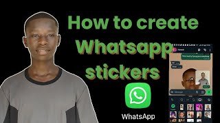 How To Create Whatsapp Sticker In a Minute [upl. by Natassia]