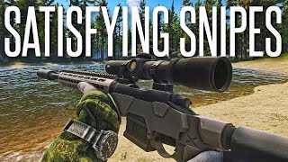 LONGDISTANCE PMC SNIPER KILLS  Escape From Tarkov M700SR25 Gameplay [upl. by Danforth]