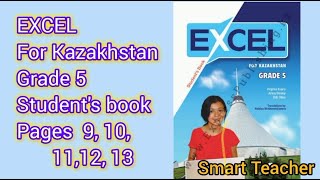 Ағылшын тілі 5 сынып 910111213 беттер Excel grade 5 Students book Module 1 Pages 910111213 [upl. by Hofstetter]