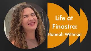 Life at Finastra Hannah Wittman [upl. by Whitaker]