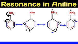 Super tricks Resonance structures of Aniline [upl. by Akins308]