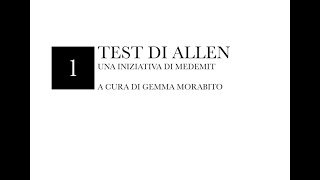 Emogasanalisi Test di Allen [upl. by Klemperer234]