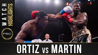 Ortiz vs Martin HIGHLIGHTS January 1 2022  PBC on FOX PPV [upl. by Bolling]