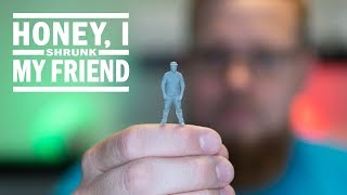 3D Scanning and 3D Printing a Personalized Miniature Figurine [upl. by Noreht]