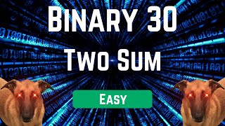 Binary 30 Day 3  Two Sum [upl. by Kitty438]