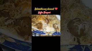 kofta biryani recipe by hoorains Daily Diary biryanirecipe food cooking viral shorts foryou [upl. by Ardnalak]