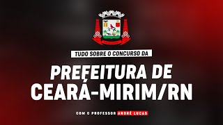 CONCURSO PREFEITURA DE CEARÃMIRIMRN  PLANEJAMENTO DE ESTUDOS [upl. by Ased224]