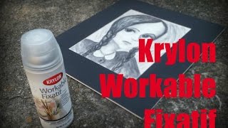 Workable Fixatif by Krylon [upl. by Skipton]