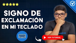 ❗​Cómo Hacer el SIGNO DE EXCLAMACIÓN o Admiración  en mi Teclado ❗ [upl. by Anas22]