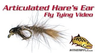 Articulated Hares Ear Fly Tying Video Instructions [upl. by Radley697]