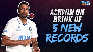 Ind vs NZ Five Records Ravichandran Ashwin Can Break in the ThreeMatch Test Series  Cricket News [upl. by Zacek]