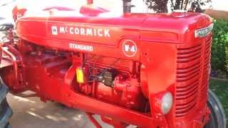 International McCormick W4 Tractor [upl. by Nessim]