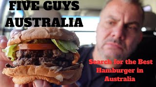 Five Guys Australia Burger Review  Worst Hamburger I have Ever Eaten [upl. by Brawley73]