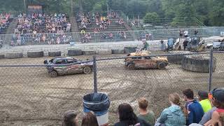 Huntingdon County Fair 4 Cylinder Feature Huntingdon PA 8723 Monday [upl. by Nitsrek]