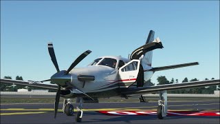 AIRCRAFT ADDITIONS TBM930 MSFS2020 with Open Door BEST FREE ADDON DOWNLOAD flightsimto [upl. by Yahc885]