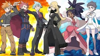 Pokémon  All Champion Battle Themes [upl. by Aelat]