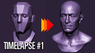 ZBrush Sculpt Timelapse 1 [upl. by Cadal272]