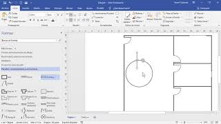 Cómo crear un plano de vivienda en Visio [upl. by Forlini26]