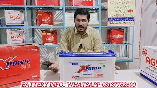 Xpower Battery Best For UPS And Solar Inverter BatteryZeeShanBatteryInfo2600 [upl. by Nniw]