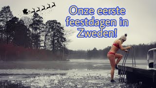 Emigreren naar Zweden vlog 9 2022  Ijszwemmen in Zweden  Linda Meijers [upl. by Latihs]