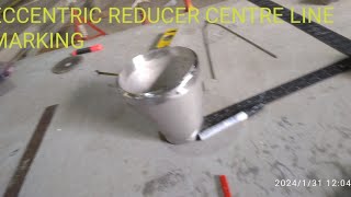 Eccentric Reducer Centre Line Marking [upl. by Koby870]