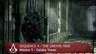 Assassins Creed Revelations  Sequence 4  Mission 5  Galata Tower 100 Sync [upl. by Ruskin]