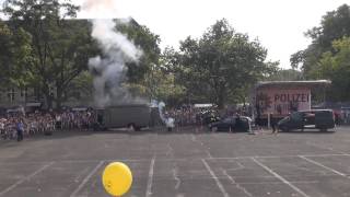 Tag der offenen Tür 2014 Polizei Berlin SEK Festnahme in Baustelle [upl. by Suisyola]