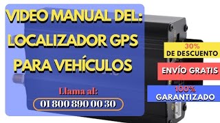 Video Manual en Español del Localizador Gps para Vehiculos [upl. by Neau]