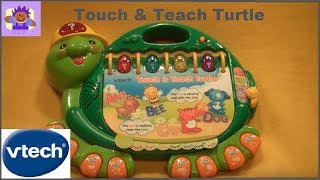 Vtech Touch amp Teach Turtle teaching toy [upl. by Arte]