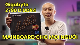 Gigabyte Z790 D DDR4  Phổ cập bo mạch chủ Z790 đến mọi người [upl. by Ginevra]