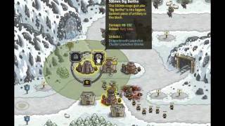 Kingdom Rush  Walkthrough  Stage Eight  IceWind Pass  Iron Challenge wmv [upl. by Yand]