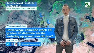 Voorjaarsvakantie zacht van start komende week 15 graden en eerste lentedag op komst van dit jaar [upl. by Flip50]