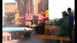 Massenza MI28 Drilling Rig with Rod Loader [upl. by Nnyltiac]